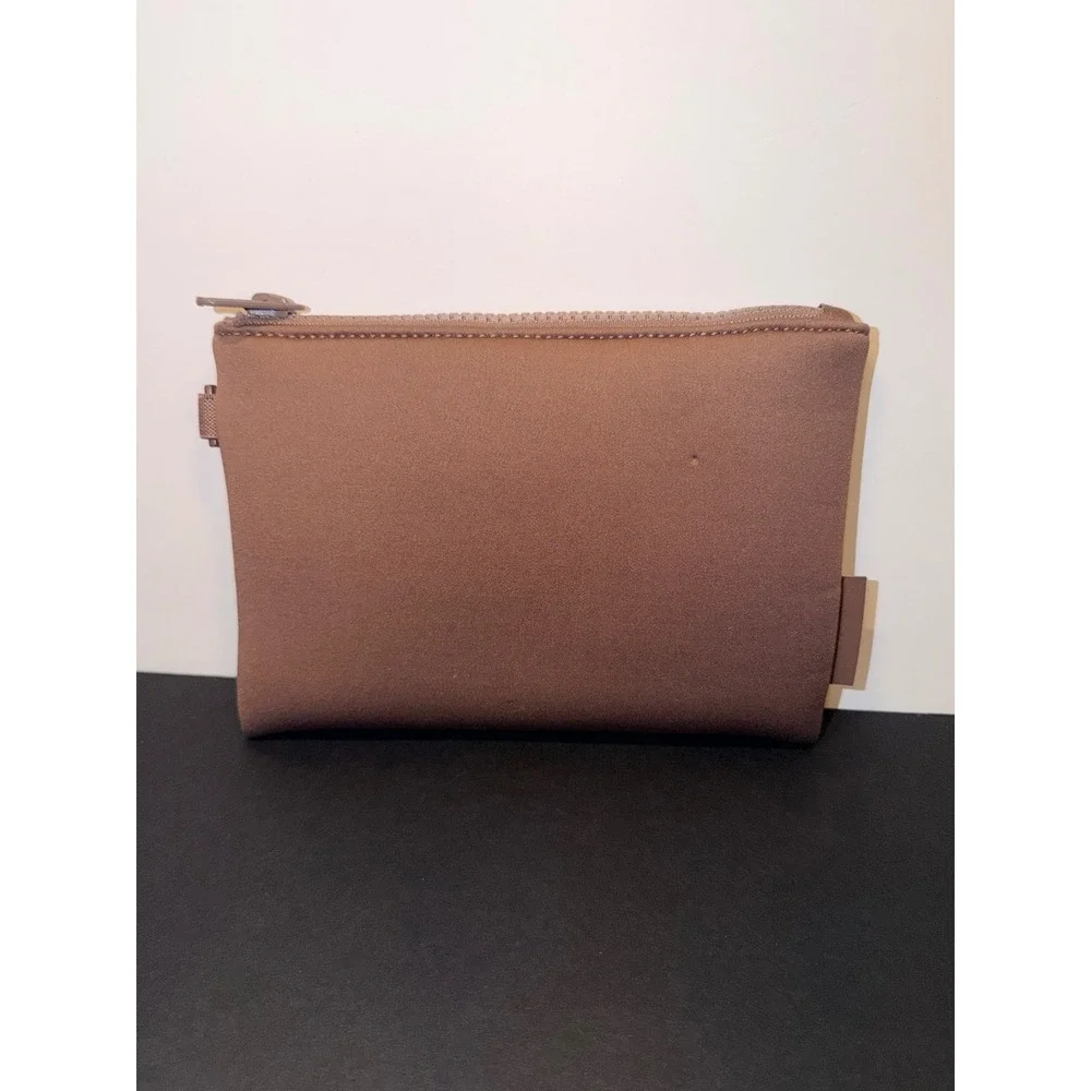 Dagne Dover Hunter Neoprene Toiletry Pouch Muted Mauve Travel Makeup Organizer